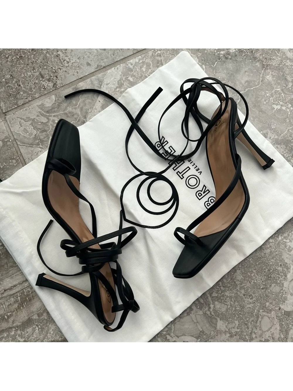 NEW Brother Vellies Bike Strappy Tassel High Heel Sandals, Made in Italy $495